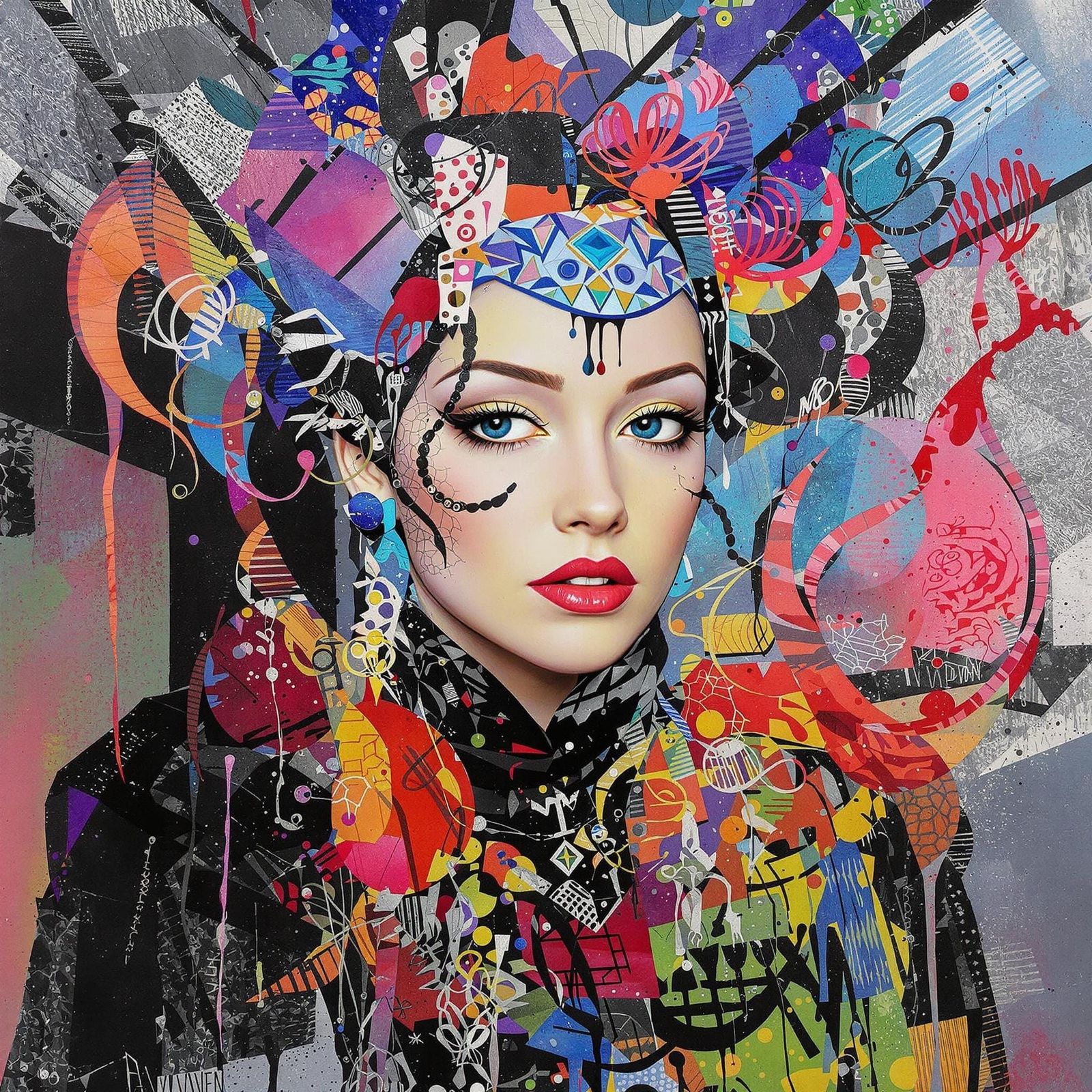 Ethereal Queen in Dreamlike Realms