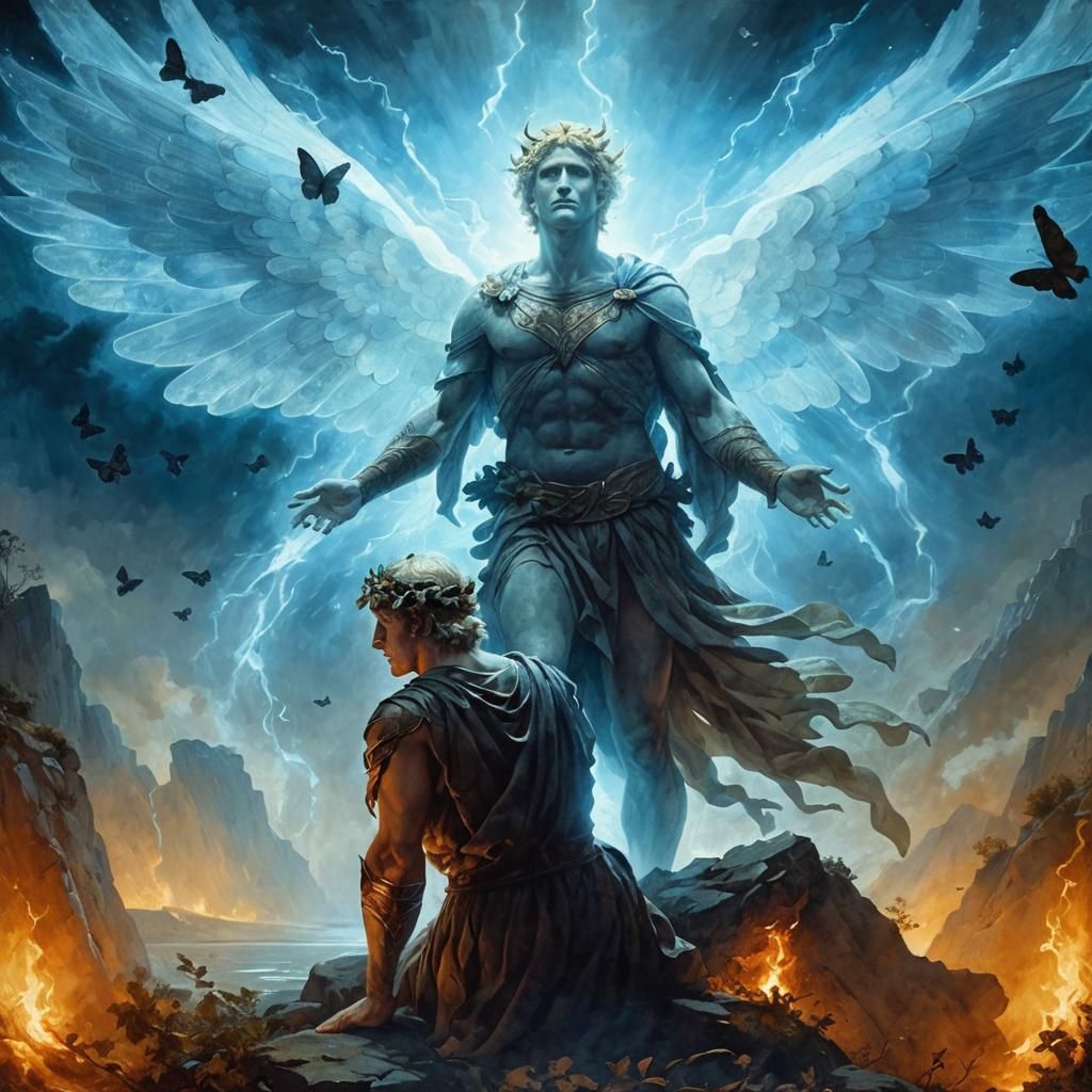 Hypnos: Blond God of Sleep by River Lethe