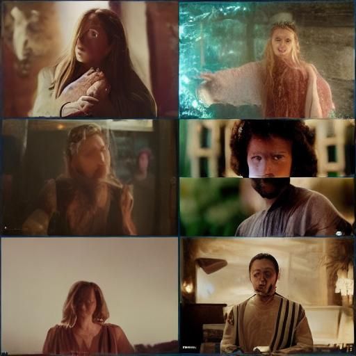 Neutral Living Room in Cinematic Film Still