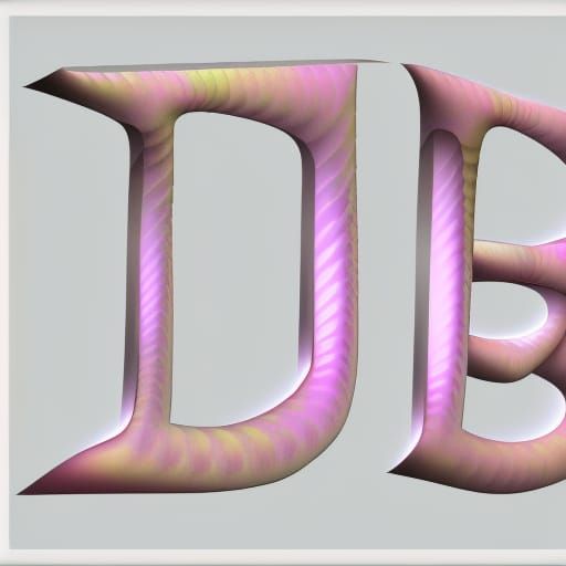 Fractal Light Mandala in Pink Hologram