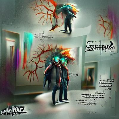 Schizophrenia Visualized by AI