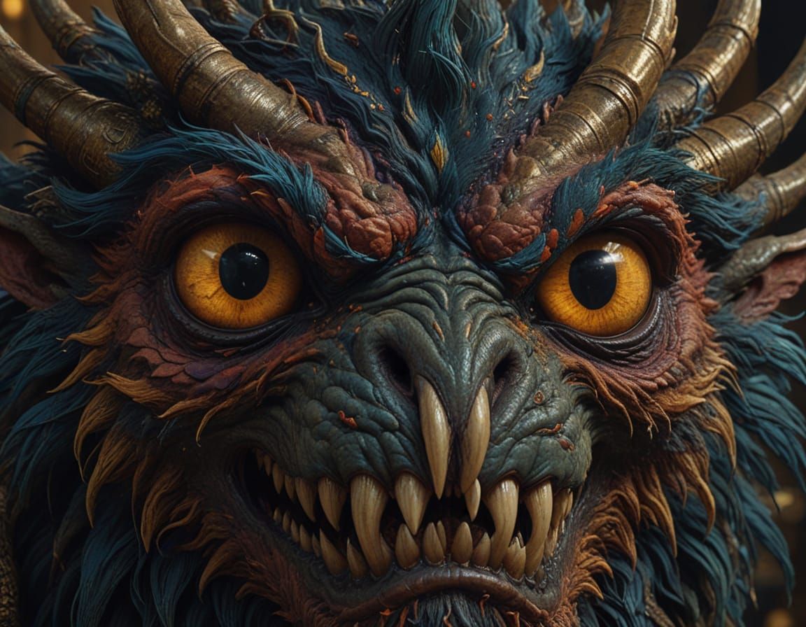 PORTRAIT OF THE FEARSOME DORK MONSTER 4