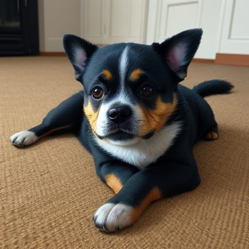 Adorable Puppy Generated by AI