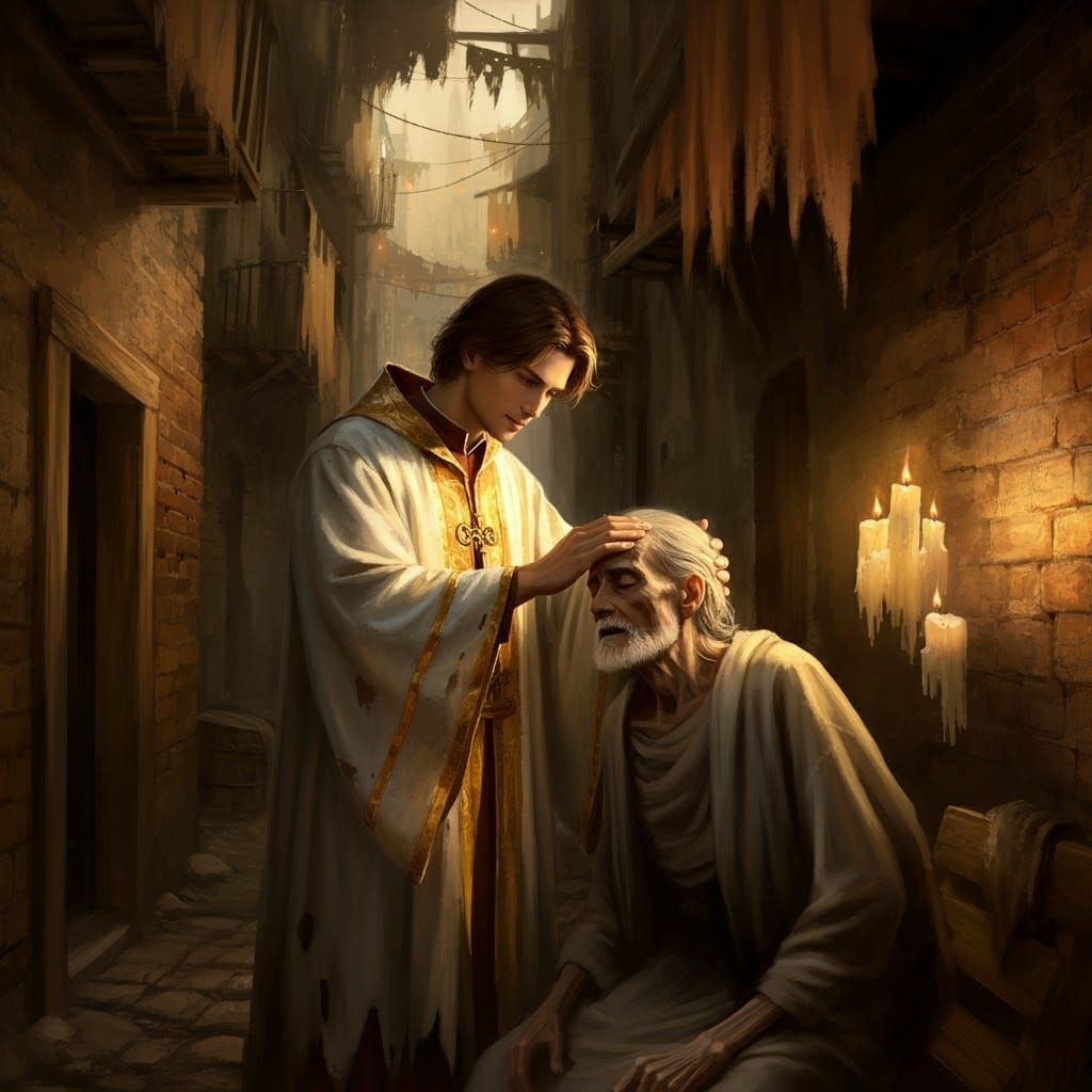 Serenity in the Slum: A Compassionate Cleric Radiates Hope