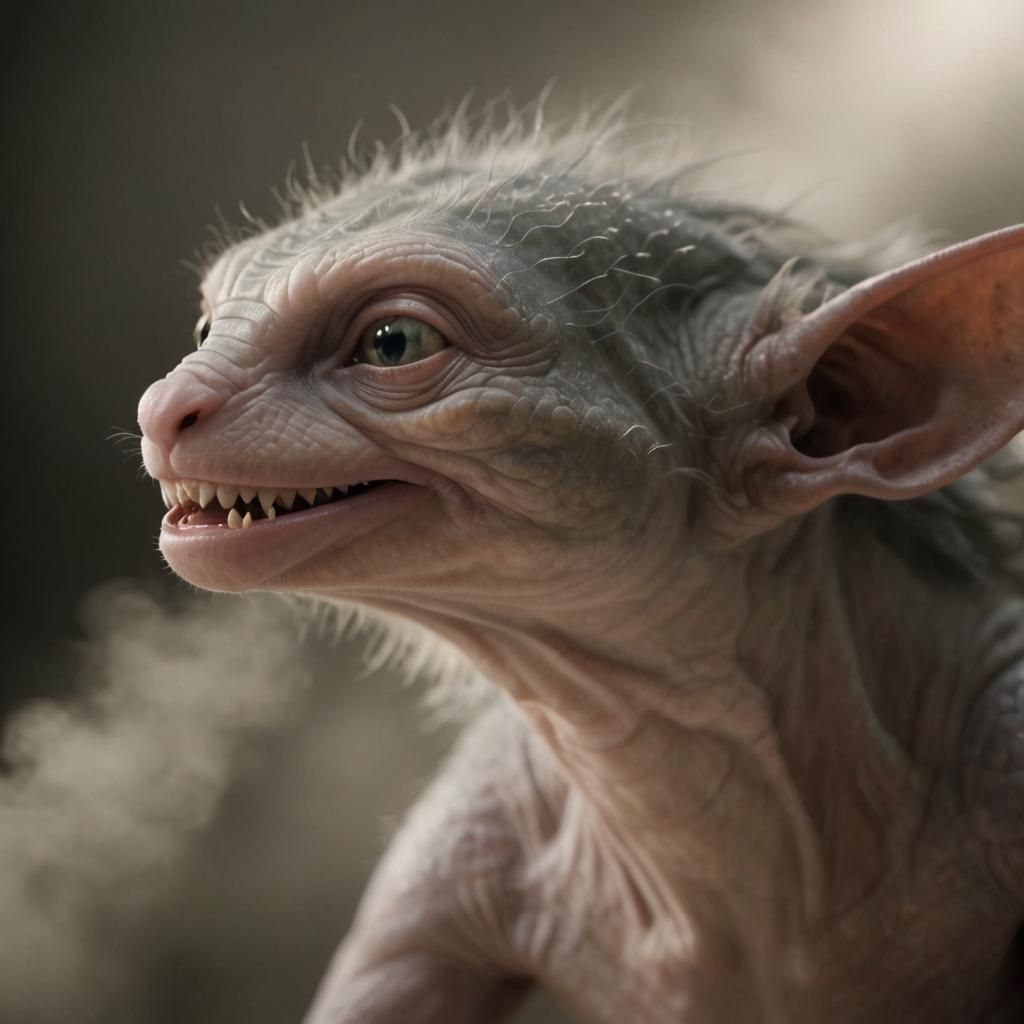 Smiling Aliens Party in Futuristic House