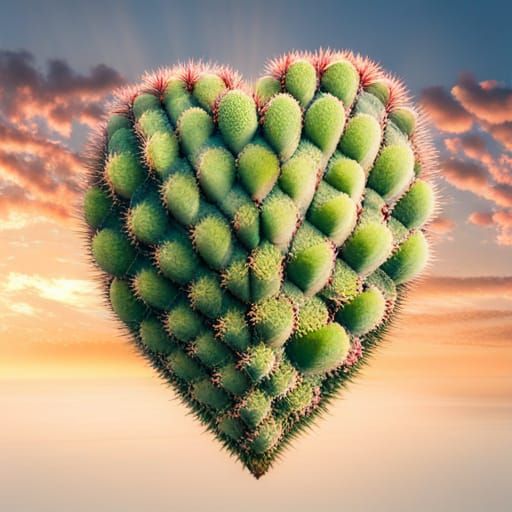 Heart-Shaped Cactus: A Symbol of Love
