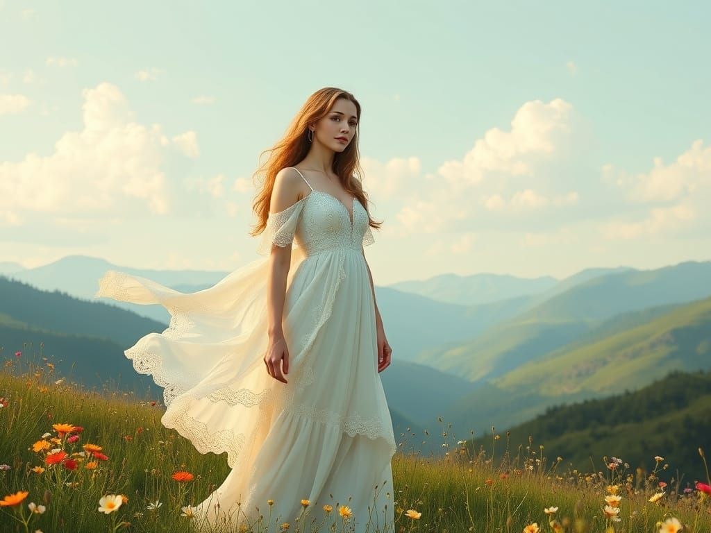 Airllyn in Art Nouveau Landscape