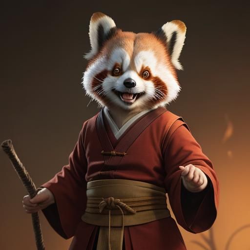 Master Shifu: Kung Fu Master Red Panda
