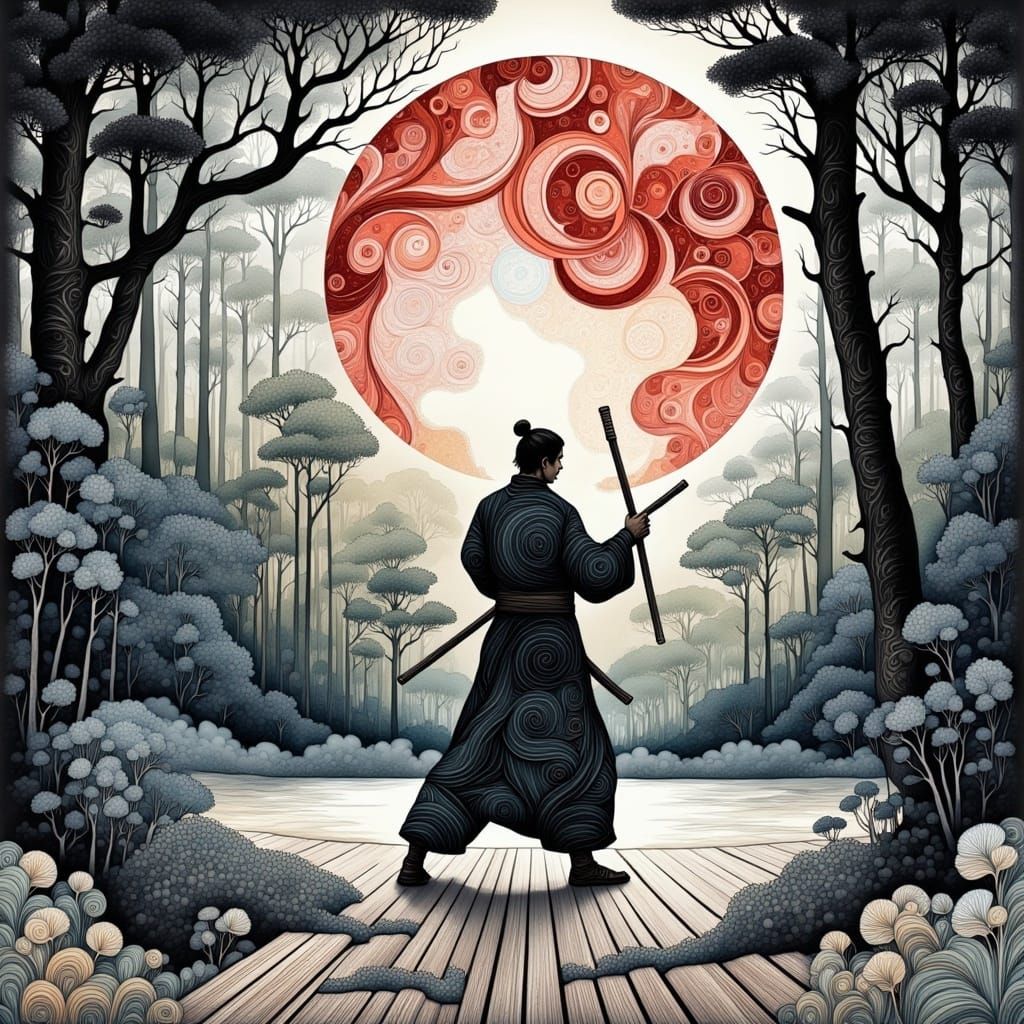 Martial Artist in Zen State