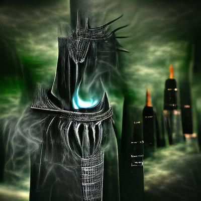 Minas Morgul: Sauron's Tower in Hyperrealism