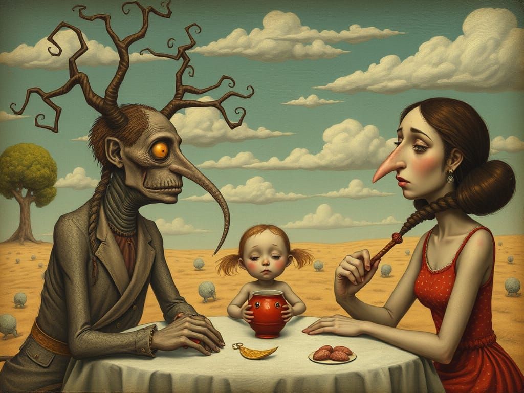 Surrealism: A Weird and Eccentric Family Portrait