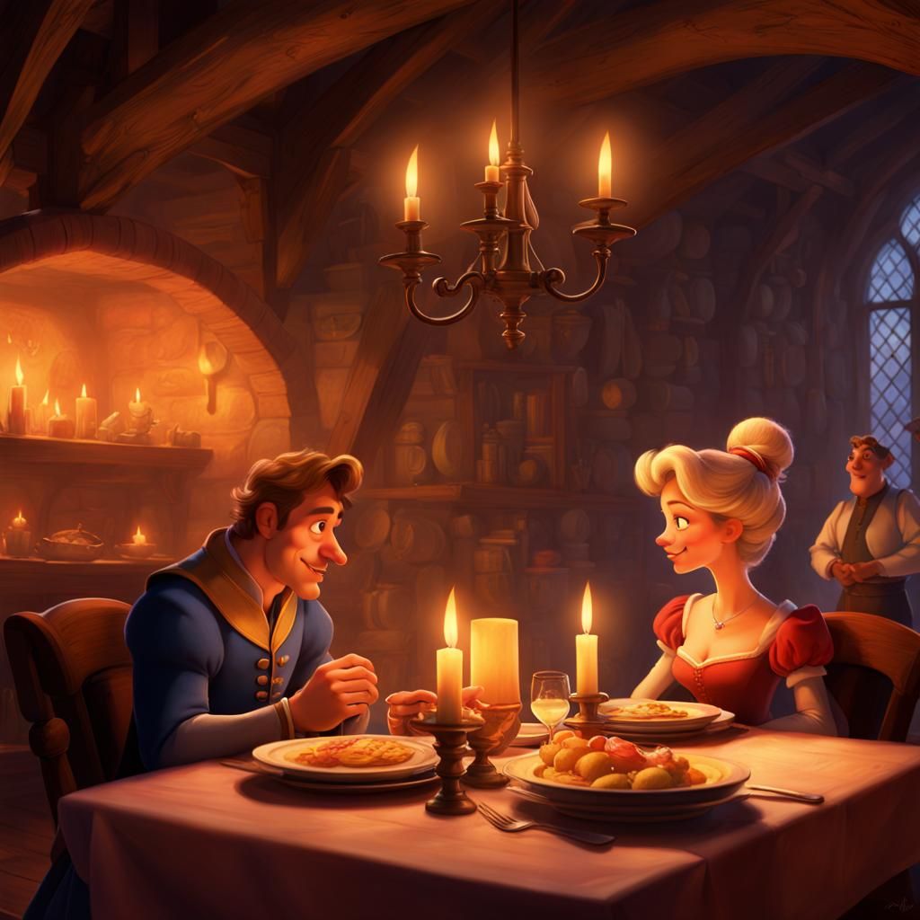 Cinderella and Prince Charming 3