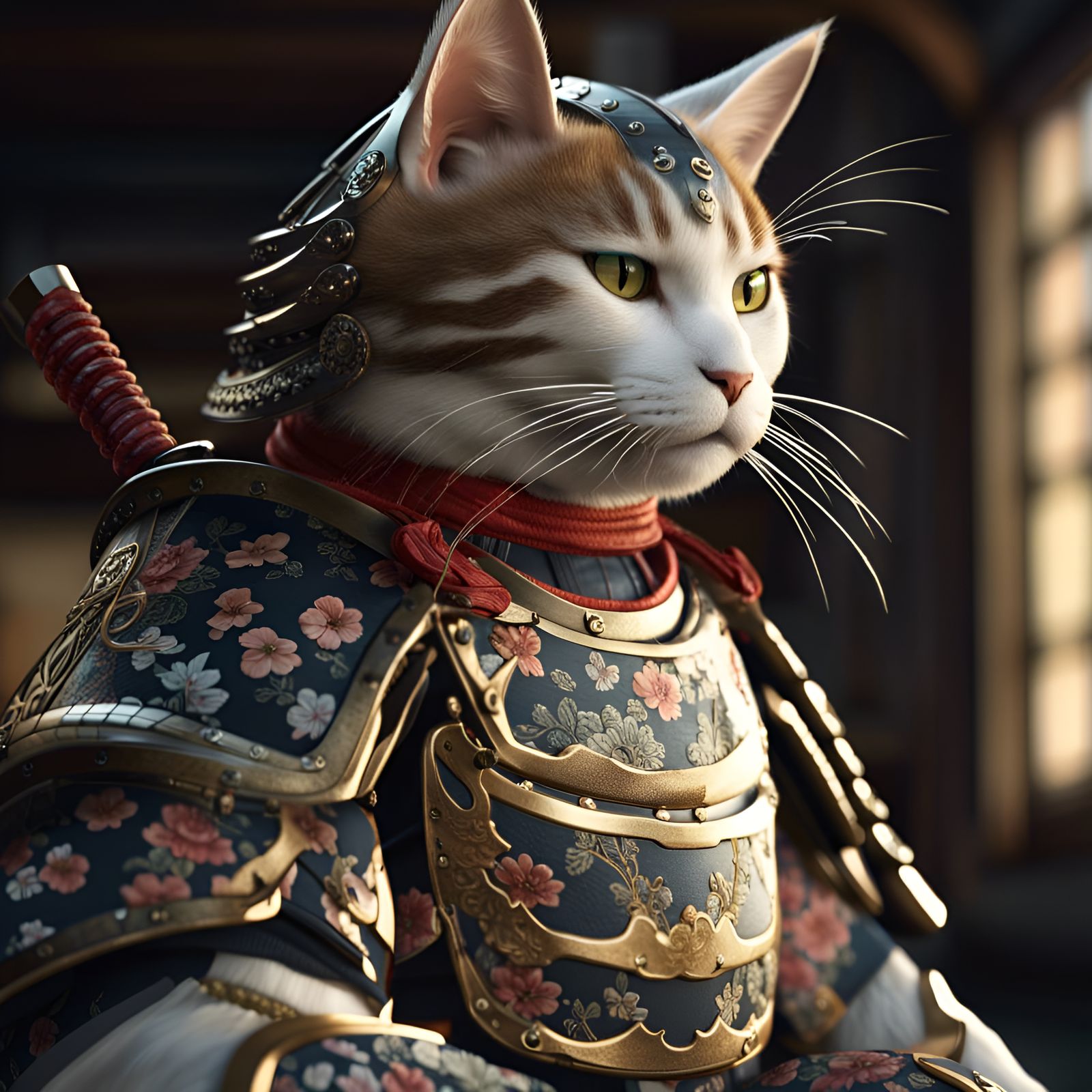 The last Samurai Cat