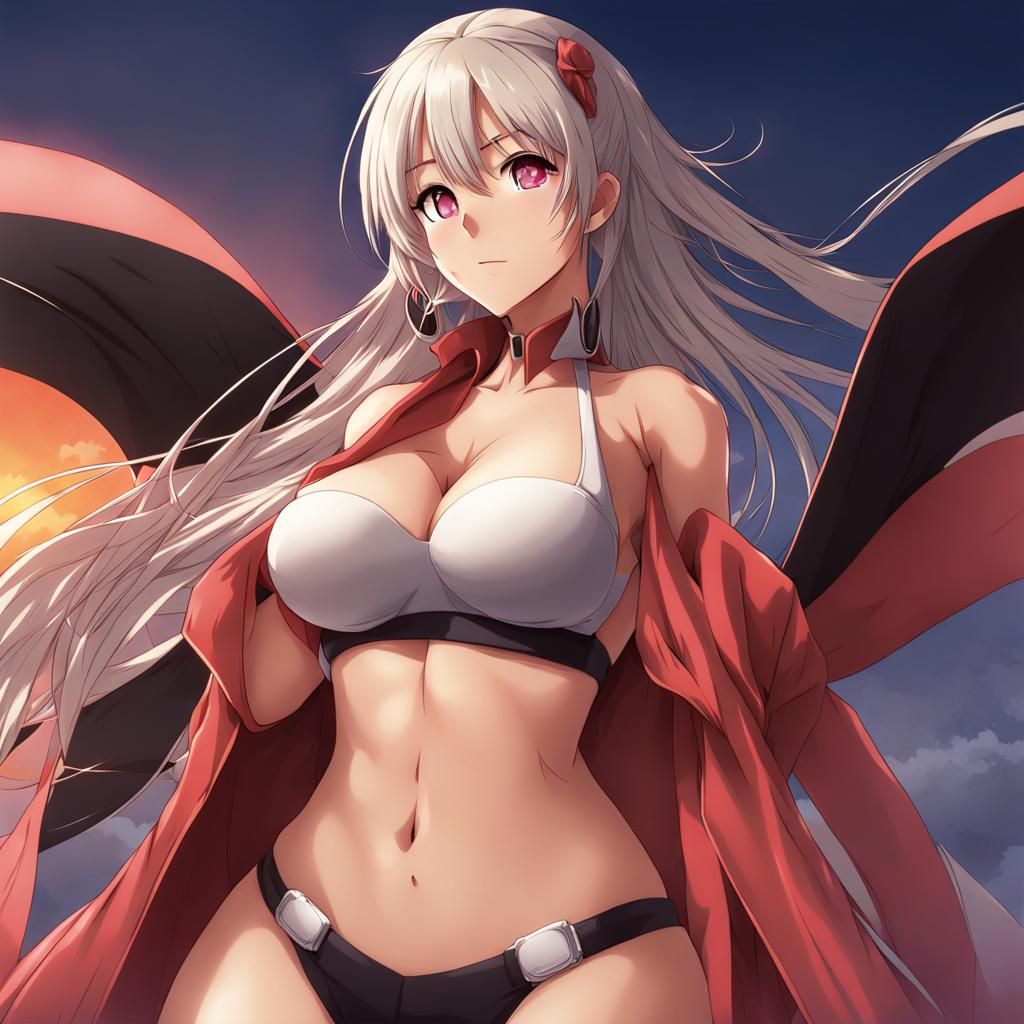 Anime Style Figure in Tanga