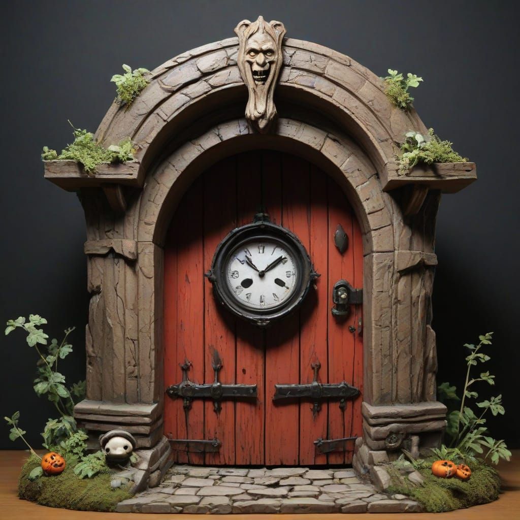 Hi-End Vampire Portal Inspired by Soutine and Aardman