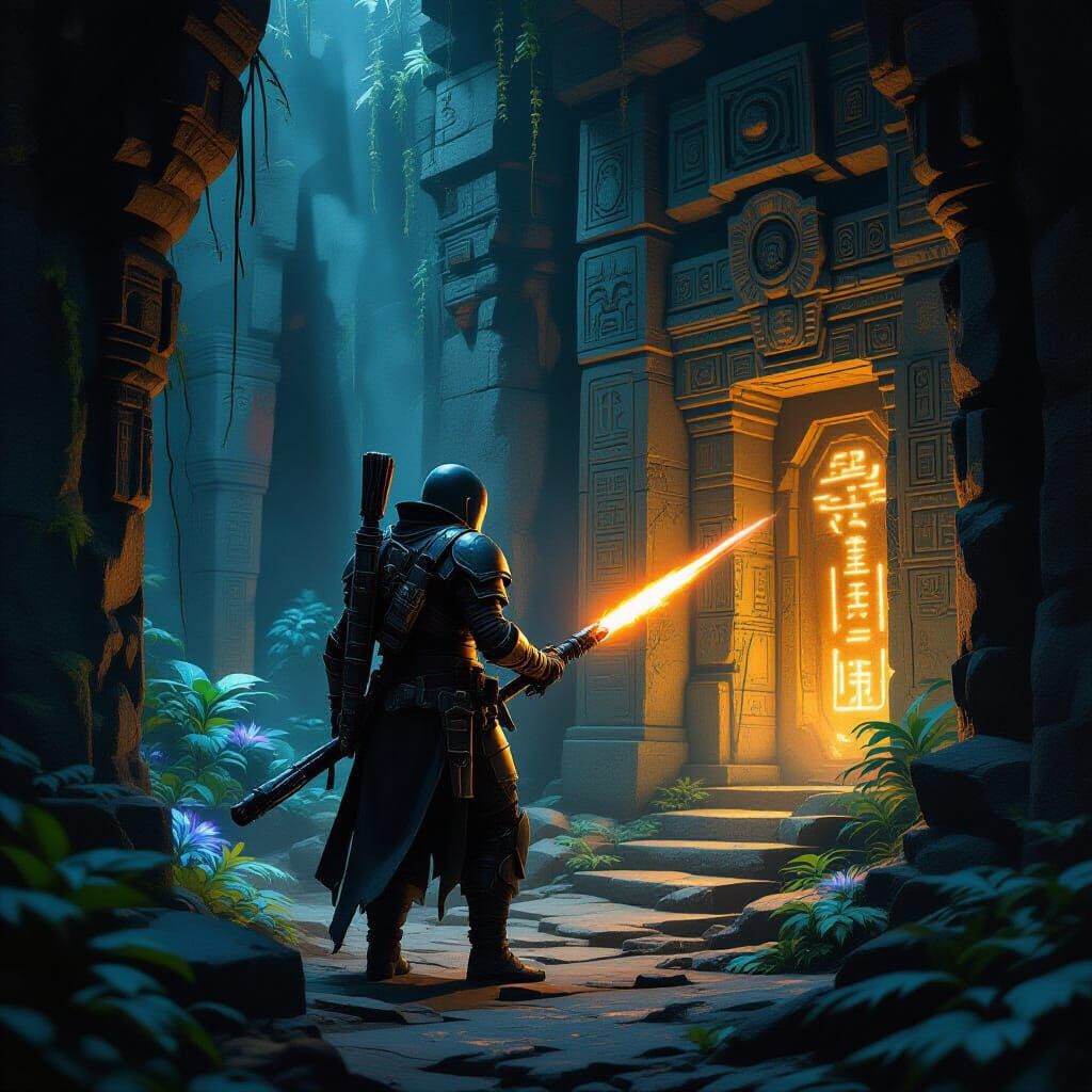 Rakatan Explorer Uncovers Ancient Temple Chamber