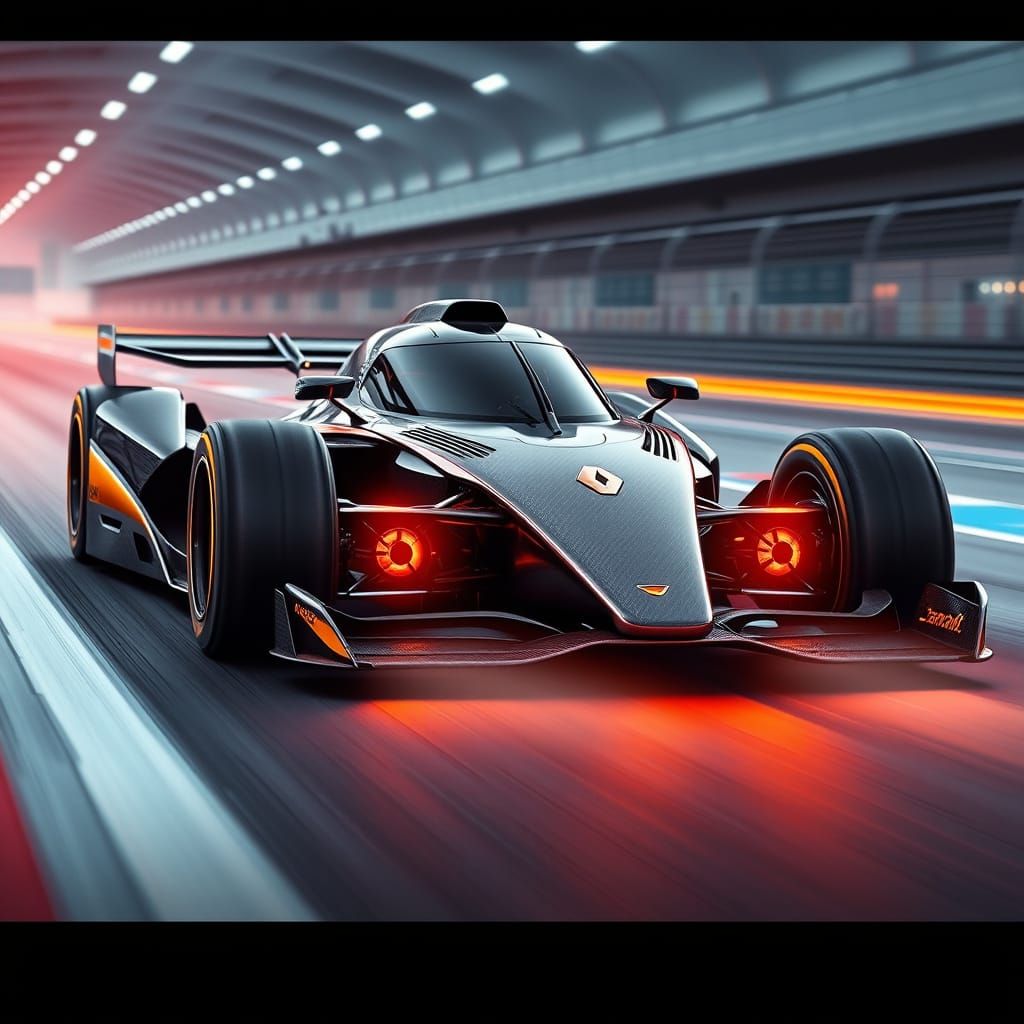 Futuristic F1 Inspired Renault Turbo5 Aero GT Street Racer