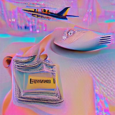 Abstract One-Word AI Image