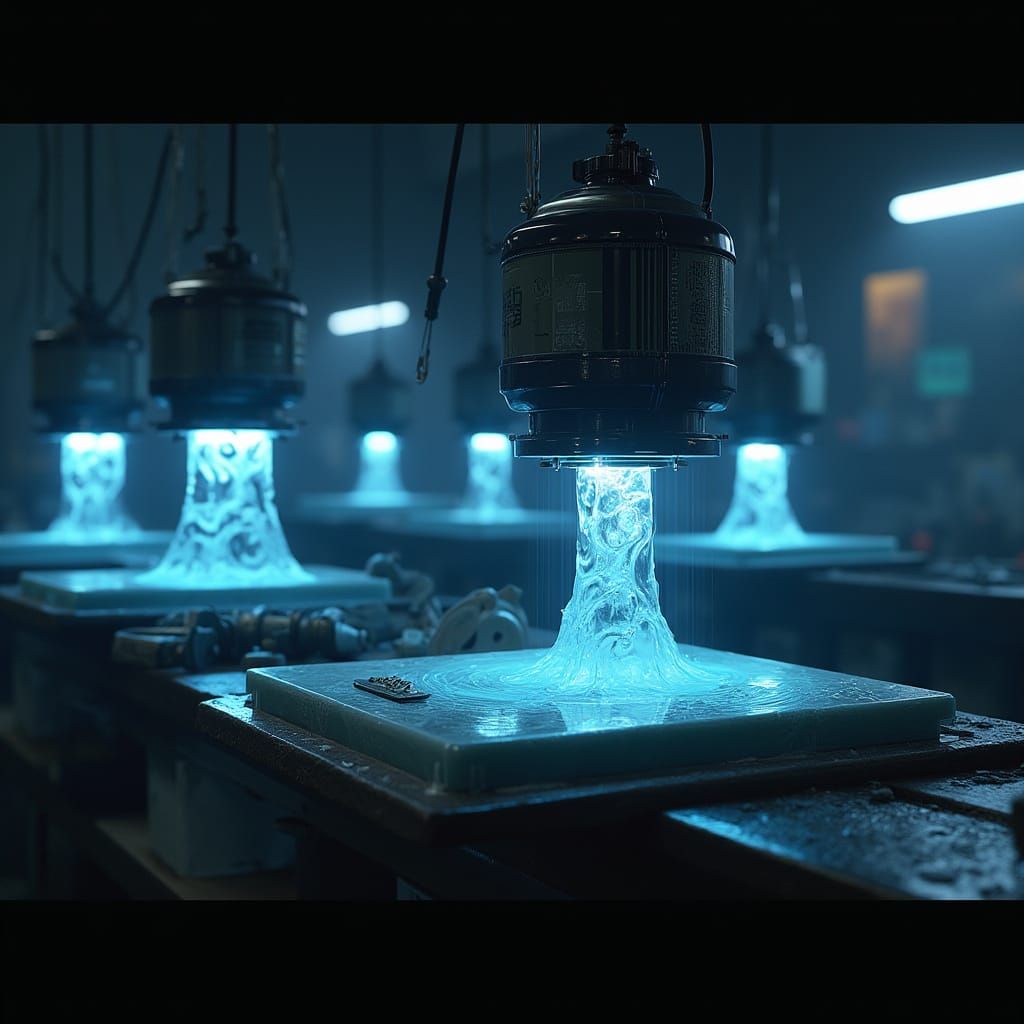 Industrial 3D Resin Printers Crafting Spare Parts in a Futur...