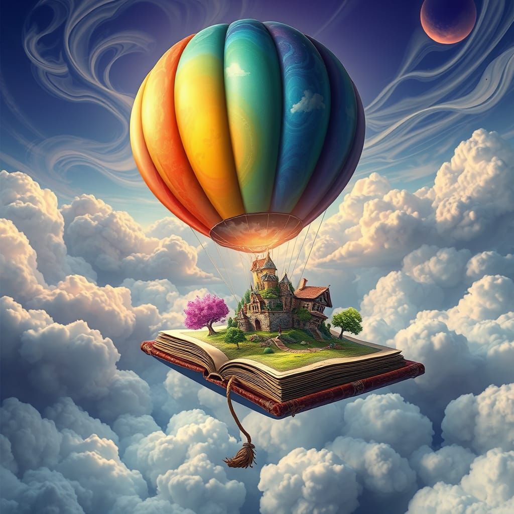 Whimsical World Released from Ancient Book