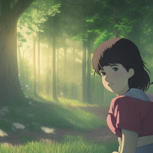 Shrek as Anime Key Visual by Makoto Shinkai