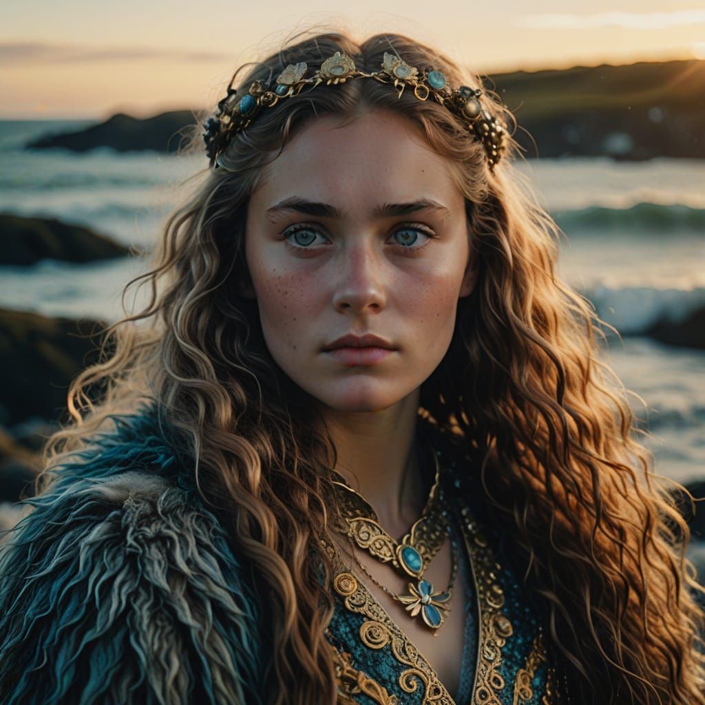 Danish Selkie in Furred Costume