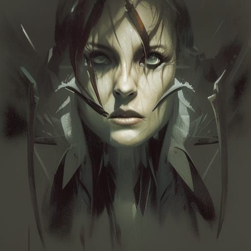 Sinister Time to Kill: A Dark Fantasy Scene