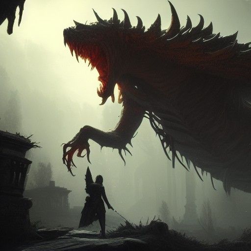 Dark Fantasy Monster in Unreal Engine 5