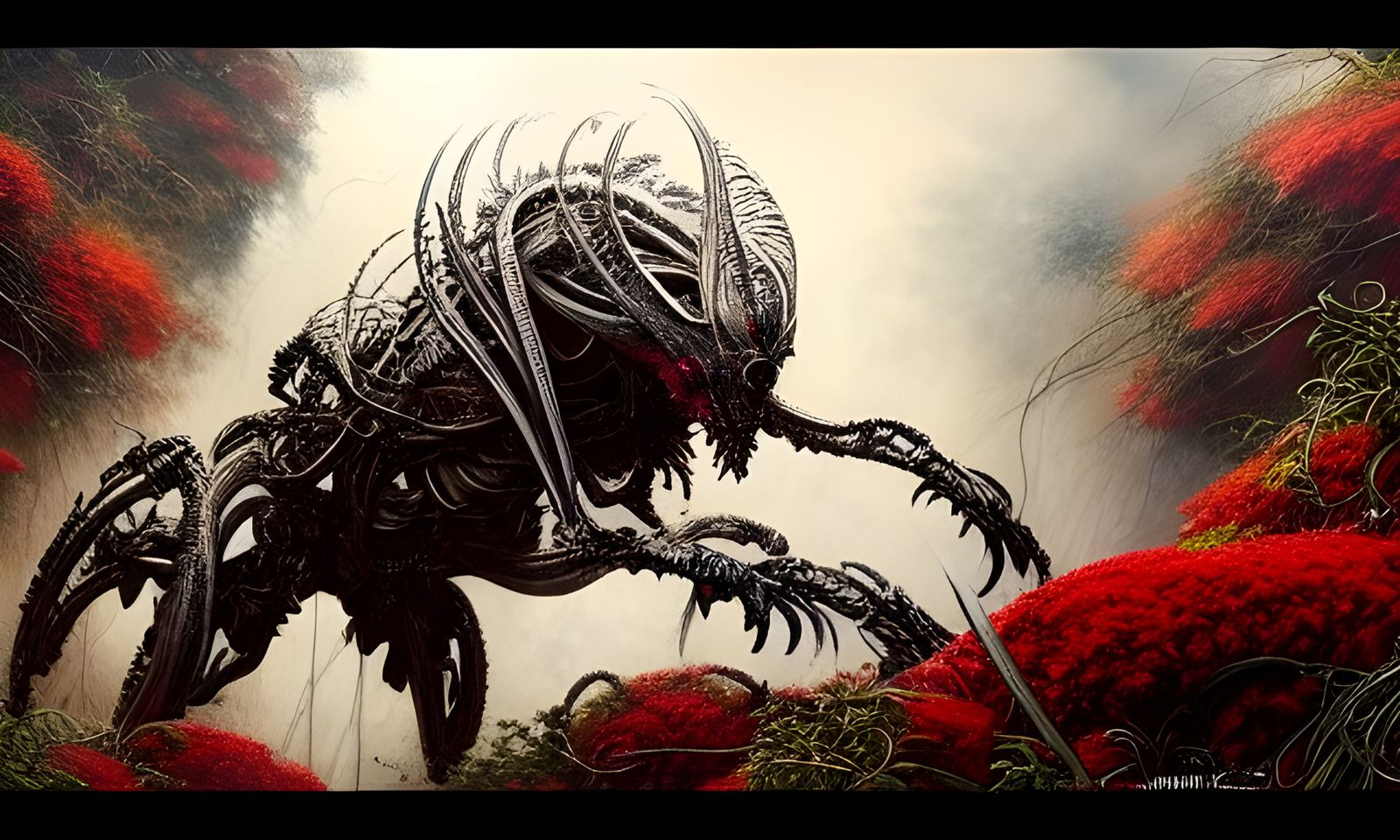 Intricate Wild Landscape with Rich Colors in 8K