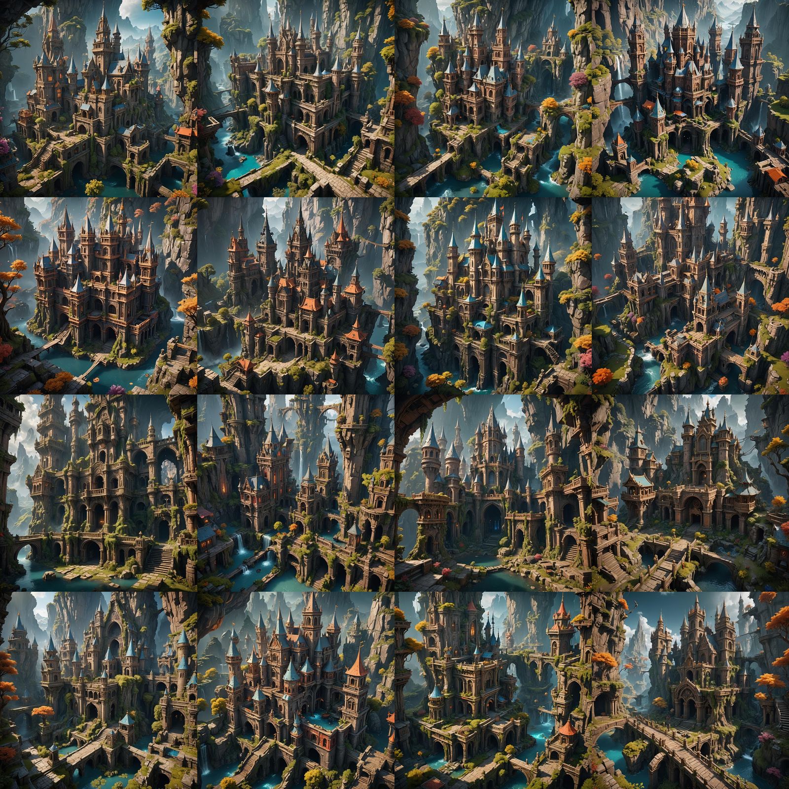 Fantasy B.L.T. Games Splash Screen in Deep Color