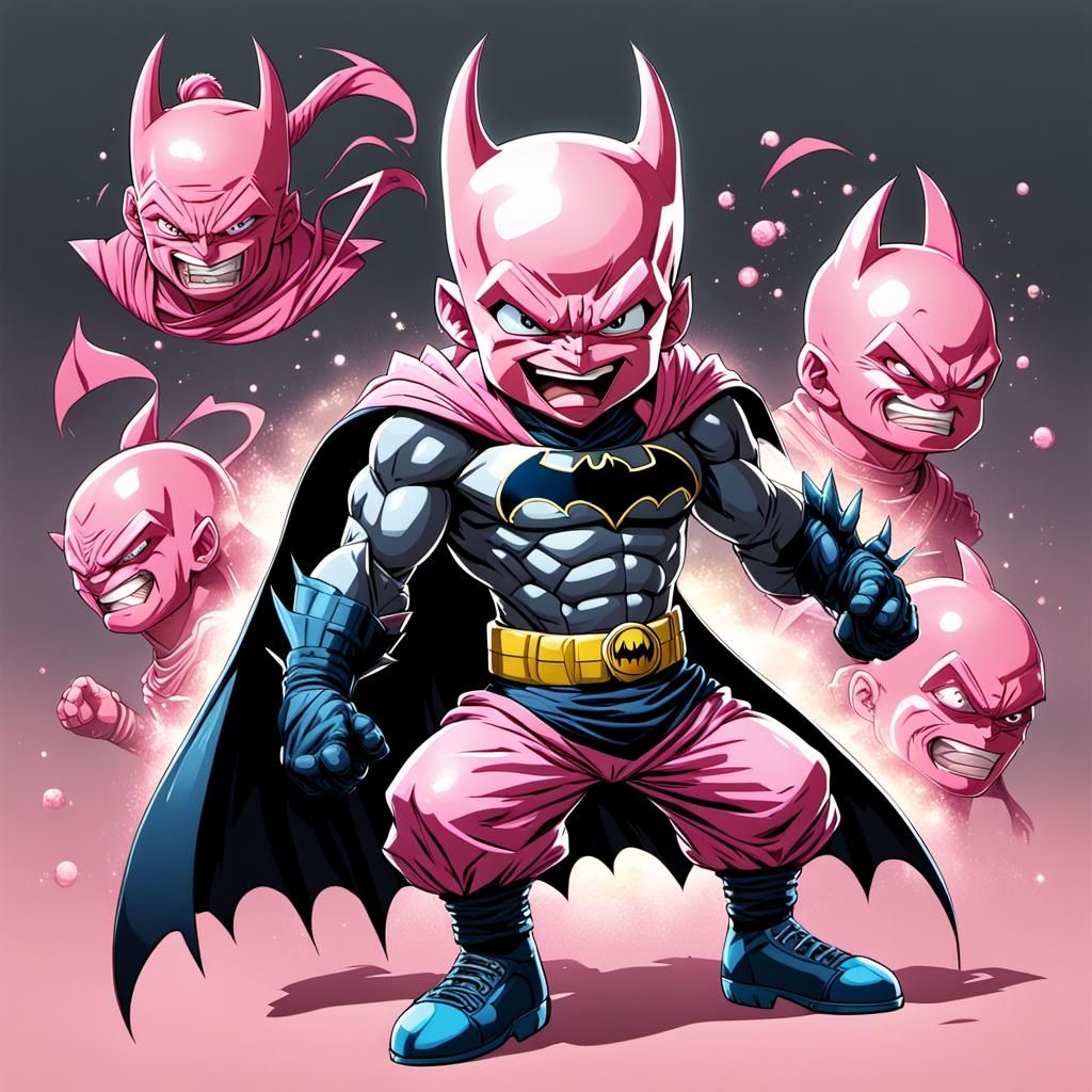 Batman Kid Buu Fusion