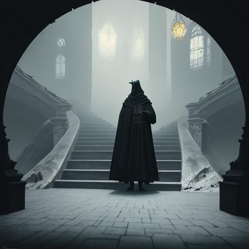 Dark Fairy Tale: Gerda and Black Bird