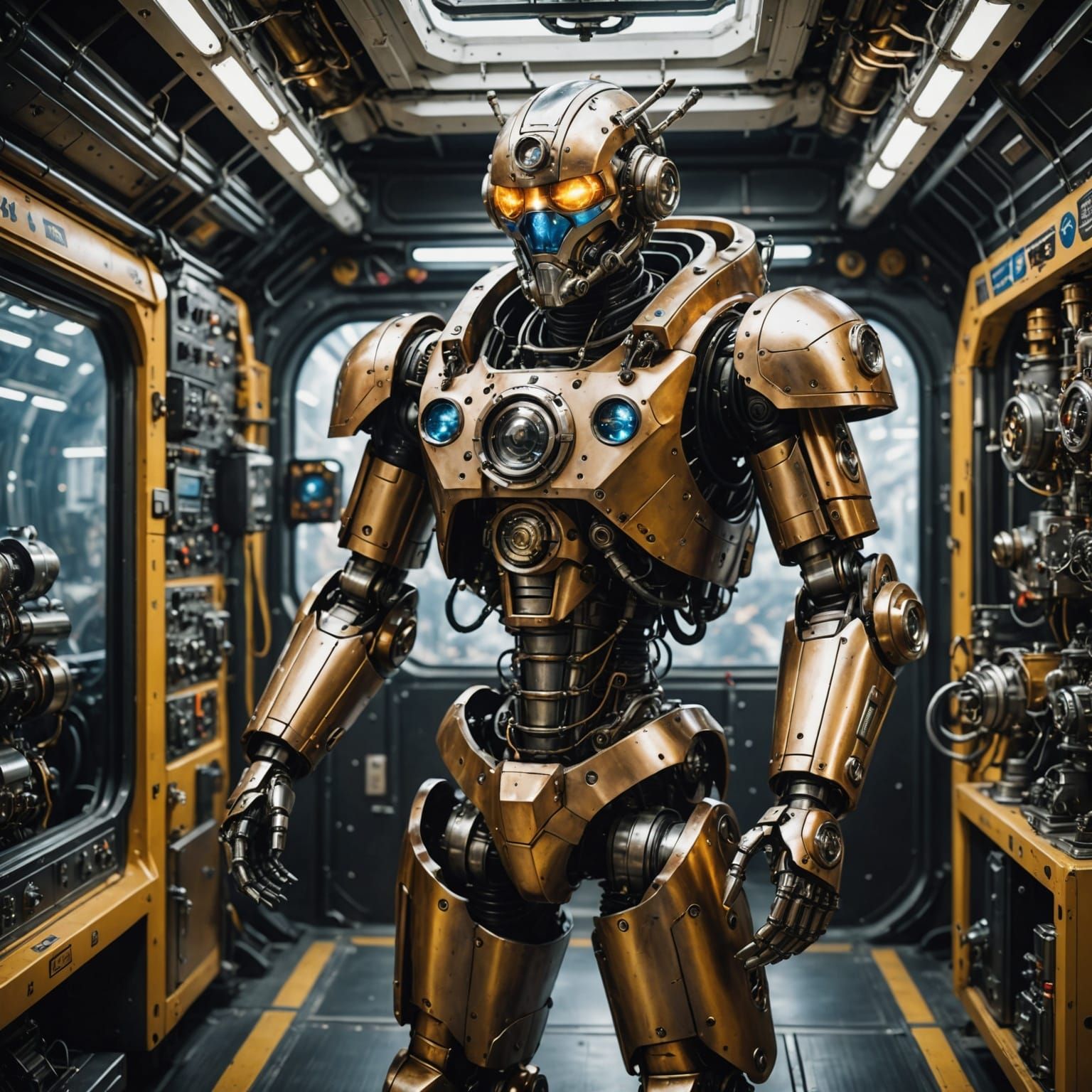 THE SPACE STATION JANITOR