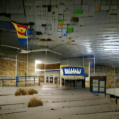 Abandoned Walmart in Rural Kansas