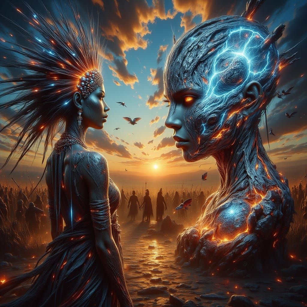 Zulu Queen's Mirror: African Visions Unveiled