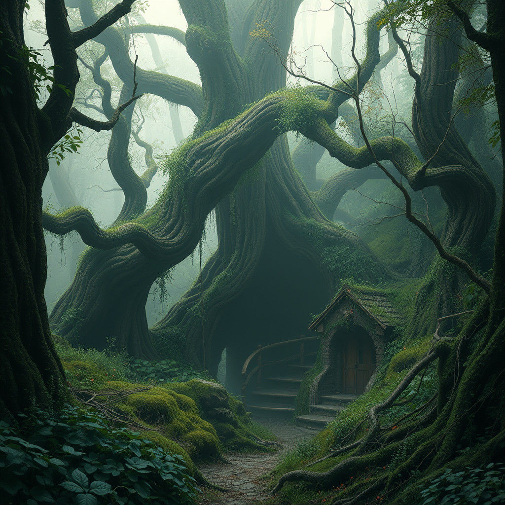 Mystical Forest Glade: A Hidden Sanctuary