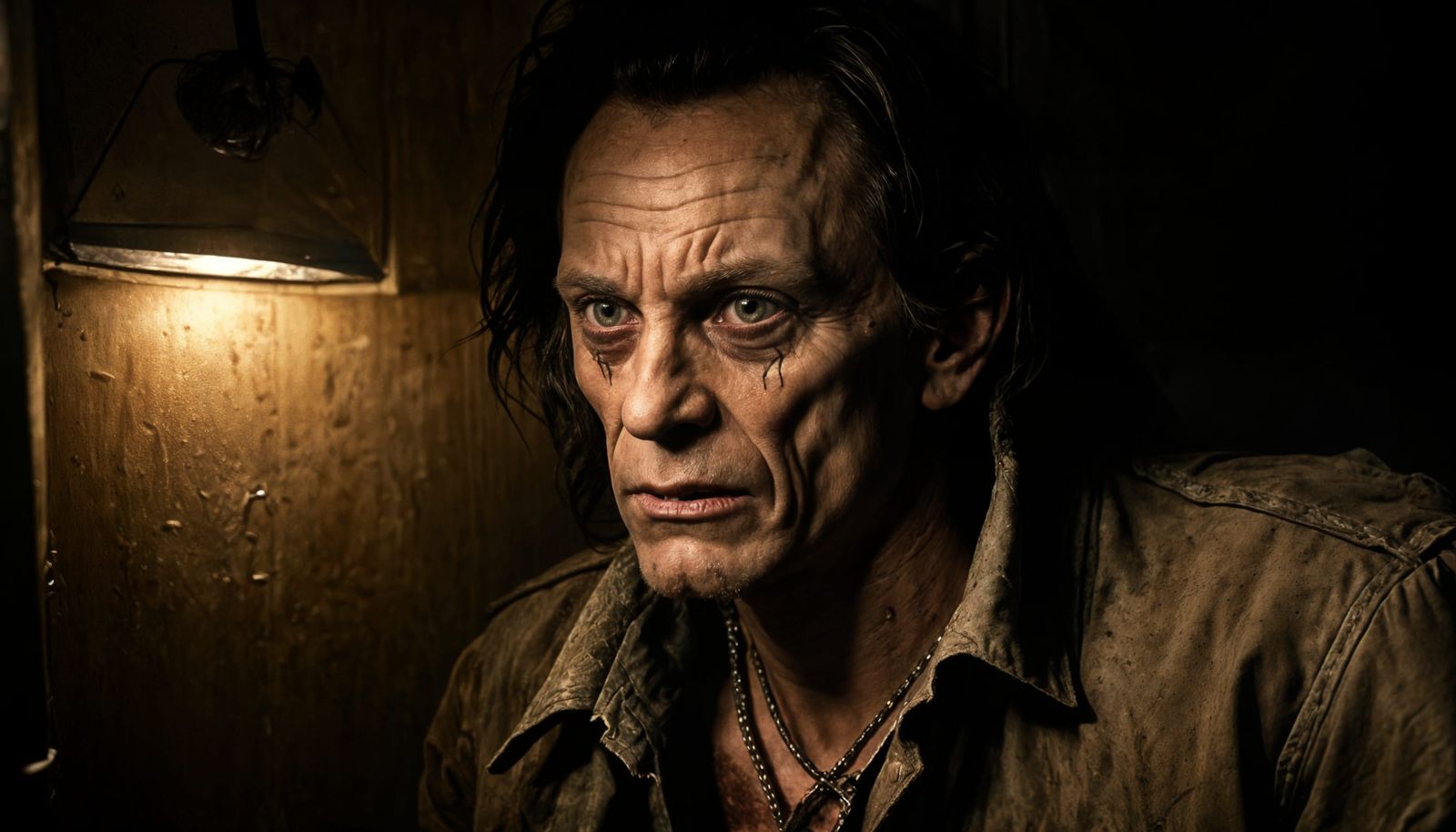 Lance Henriksen as Vampire Jesse: Photorealistic Portrait