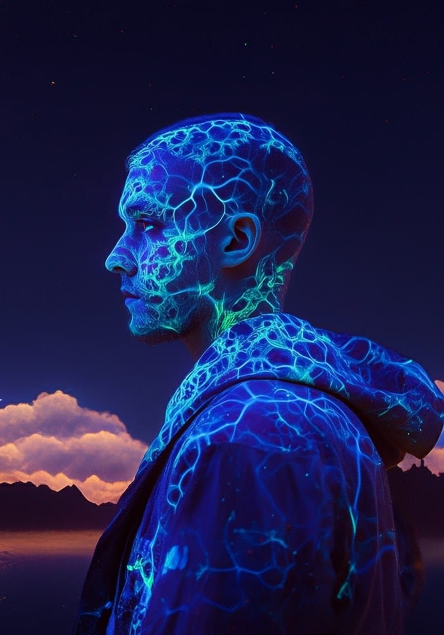 Bionoctiluminescent Kerfluffles in Sidelit Landscape