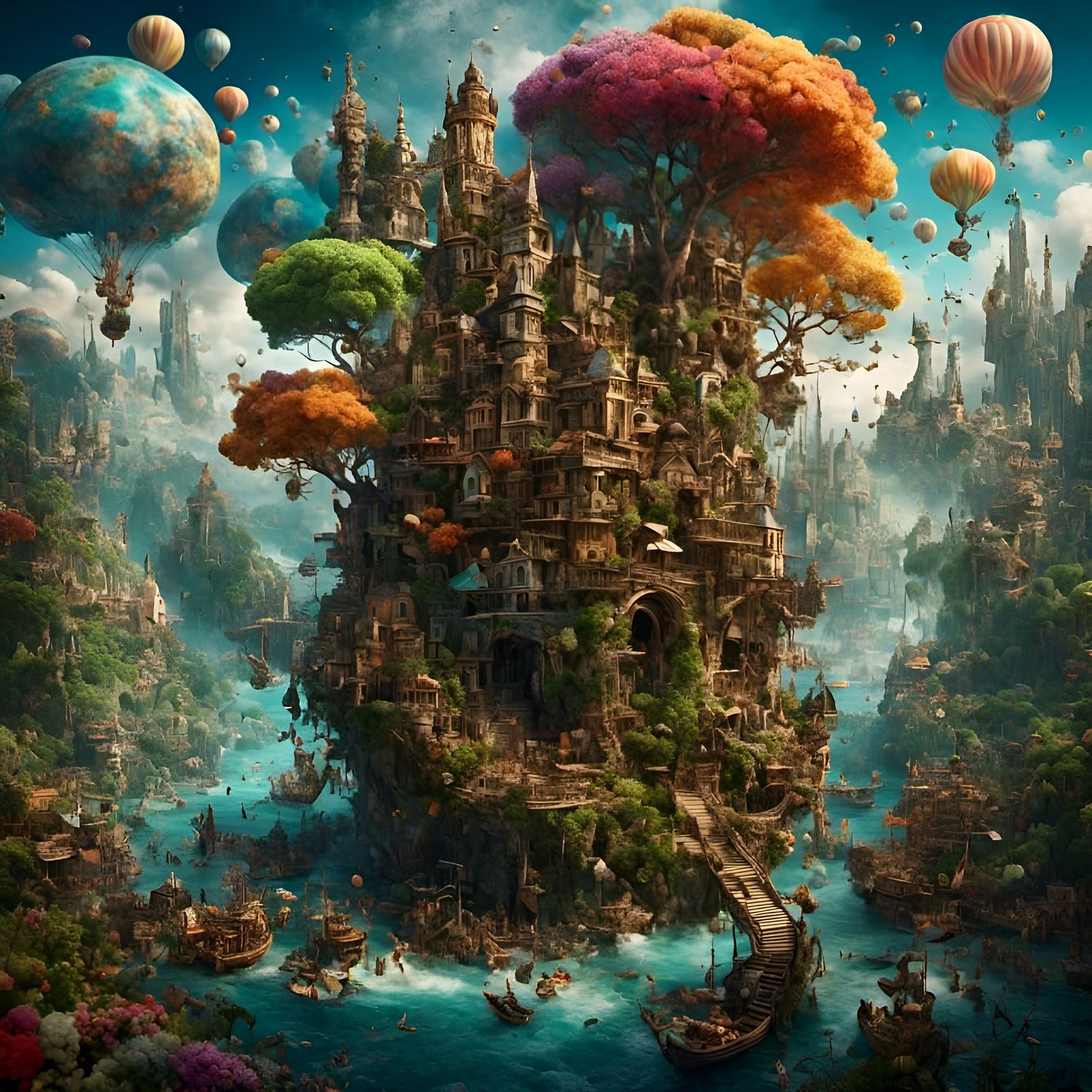 Hyperrealistic 'No Theme Thursday' Image