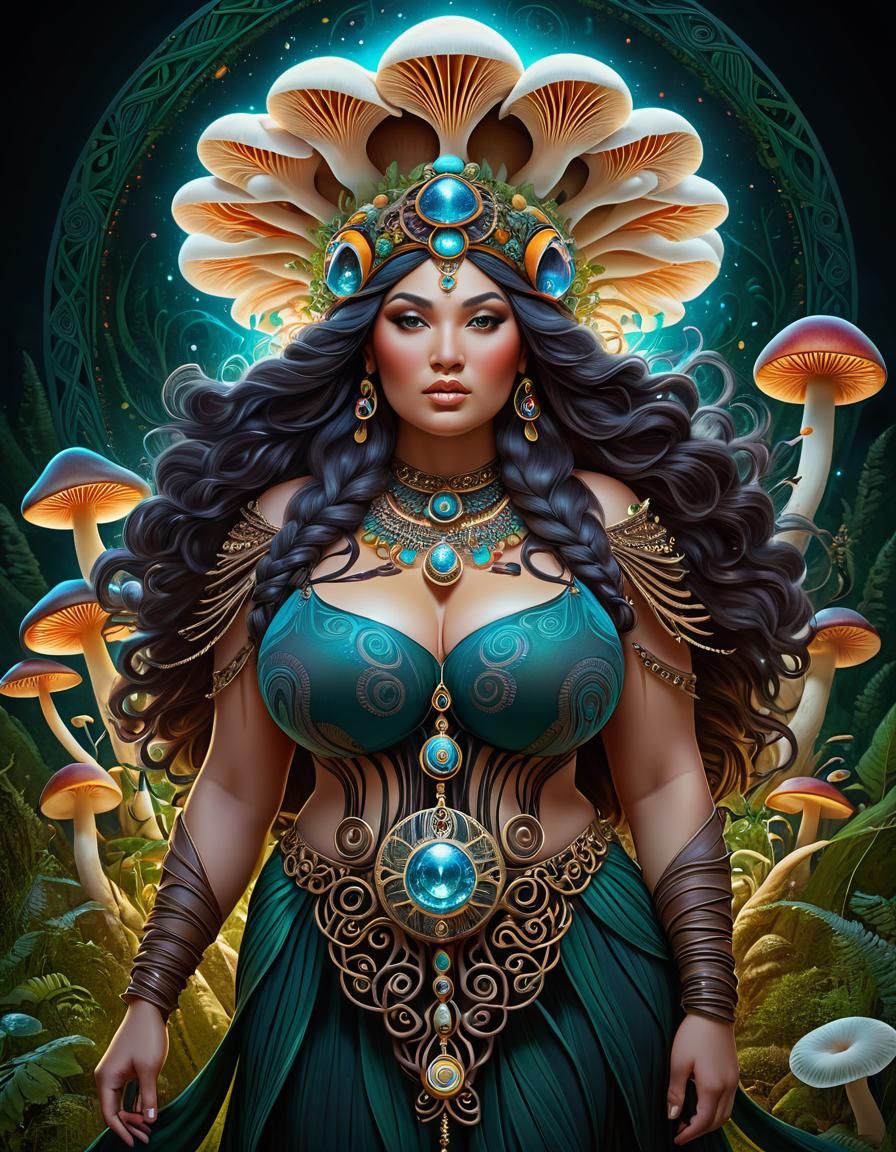 Mushroom Goddess