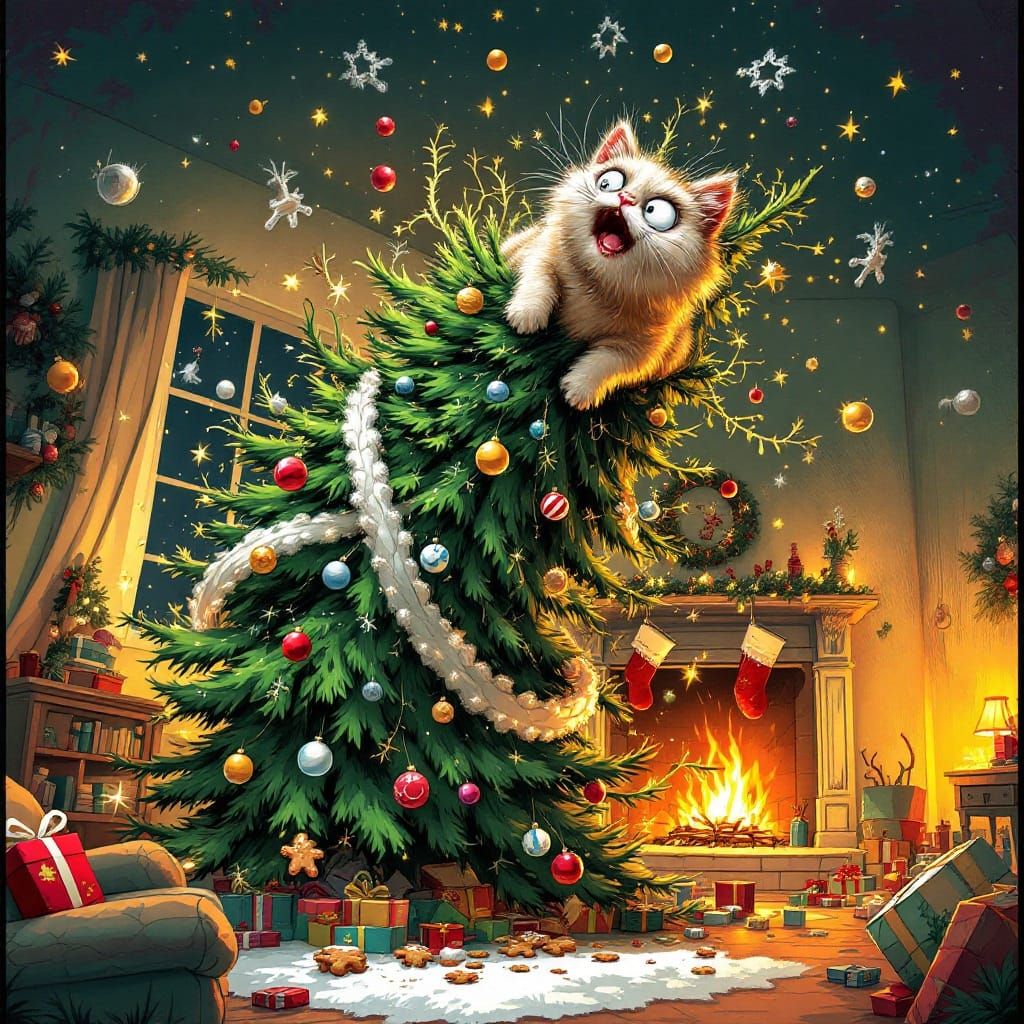 Furry Frenzy Christmas Chaos