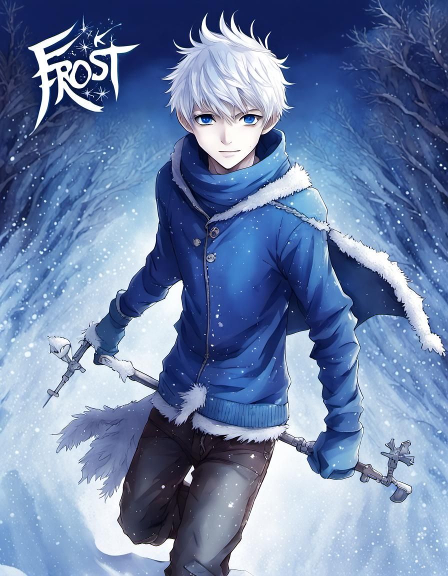 Jack Frost in Anime Key Visual Style