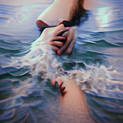 Surreal Ocean Dreamscape: Sensory Immersion in the Sea