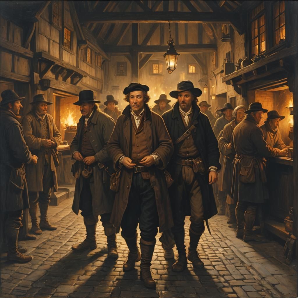 Golden Age Traveler Arrives at Crowded Inn