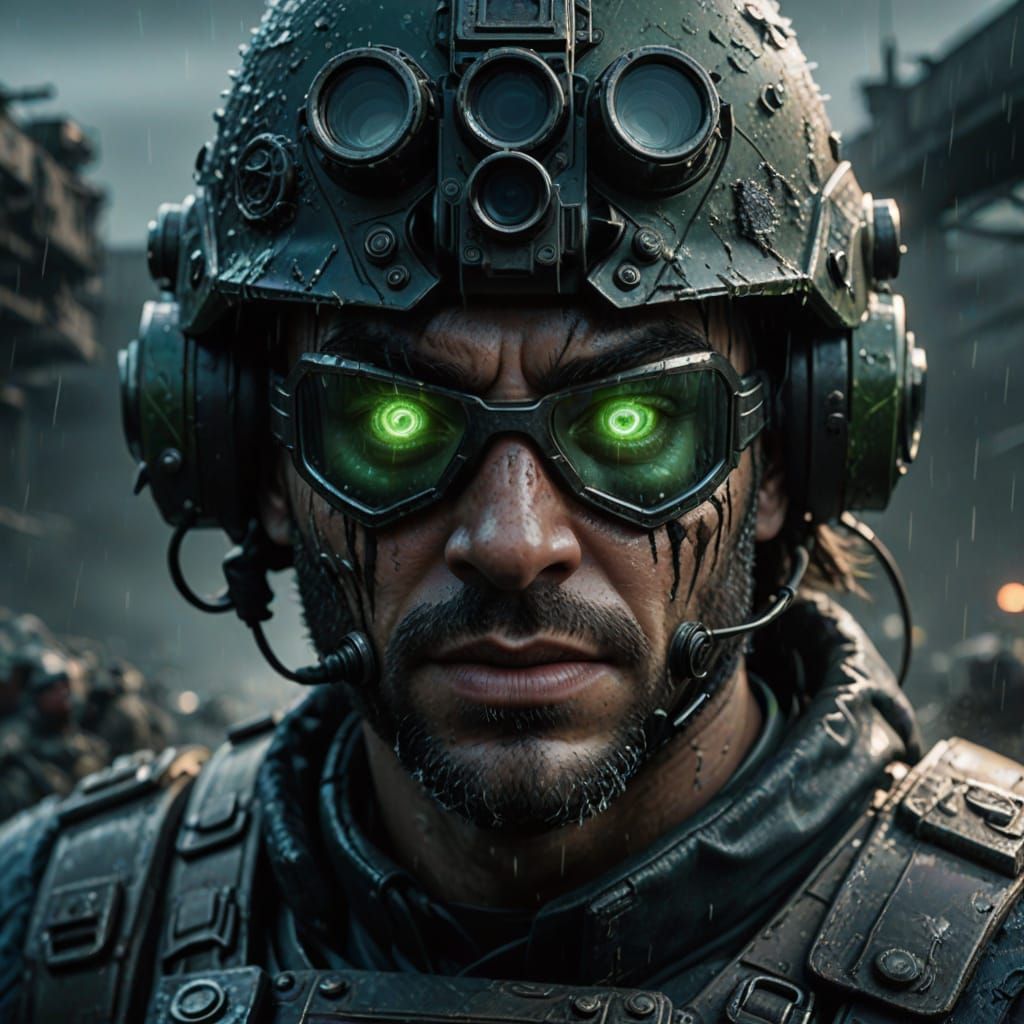 I've got the reach and the teeth of a killing machine, With the need to bleed you when the light goes green, Put a grin ...