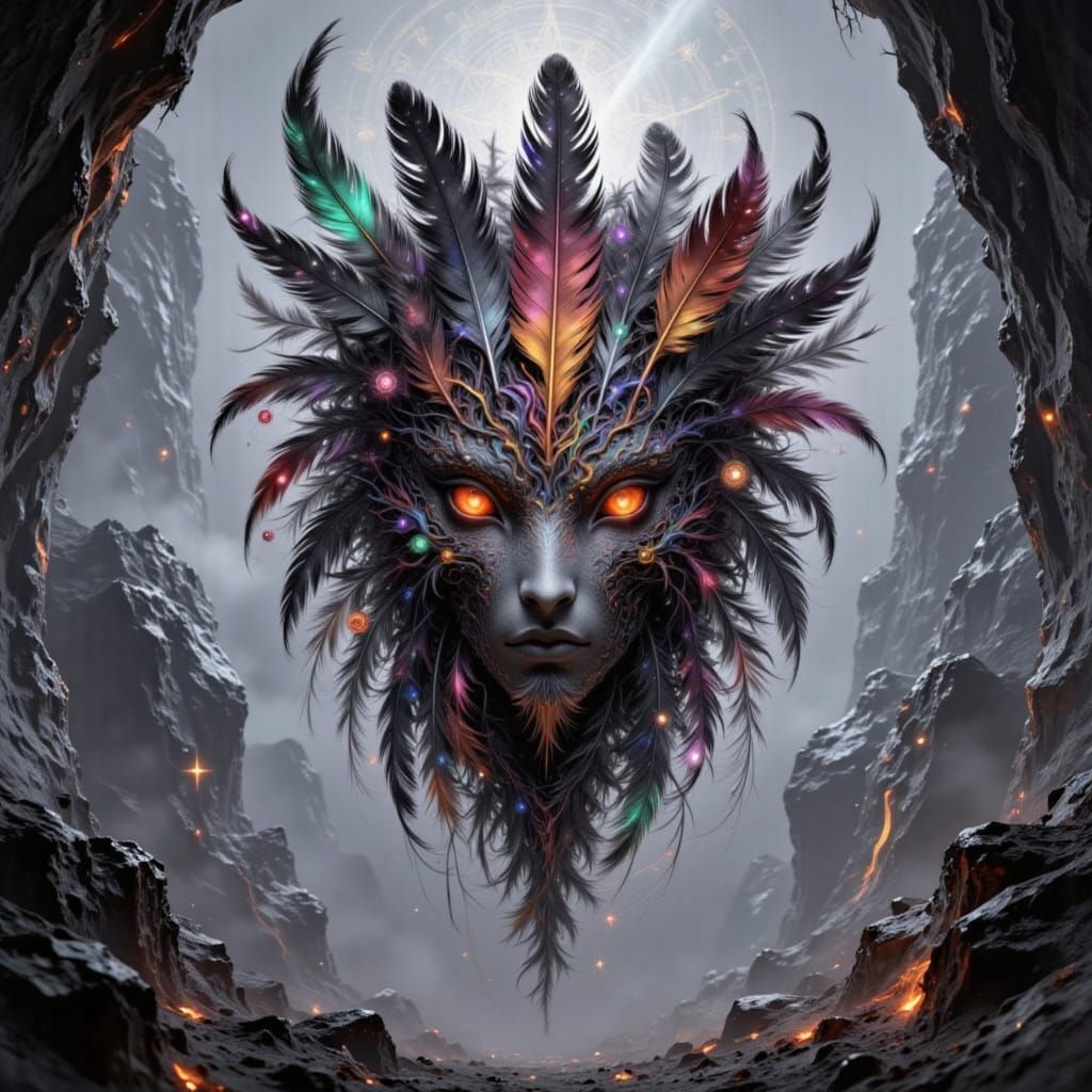 <lora:Featherborn:1.0> + <lora:Exo Flux:0.5> Test