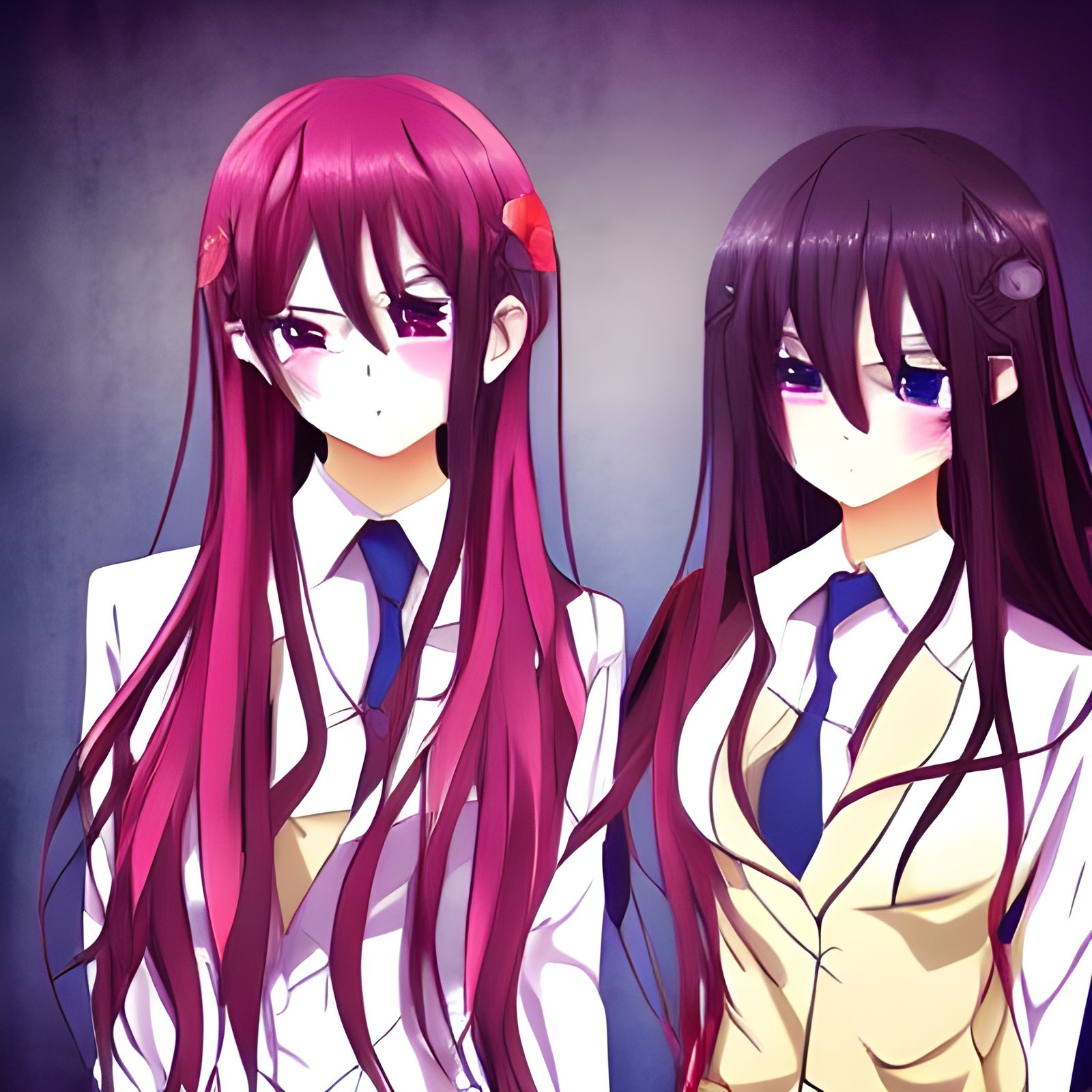 Anime Style Visual Novel Cover Art