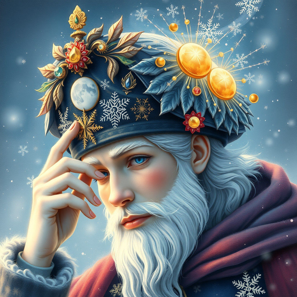 Jack Frost with Elaborate Greatness Hat