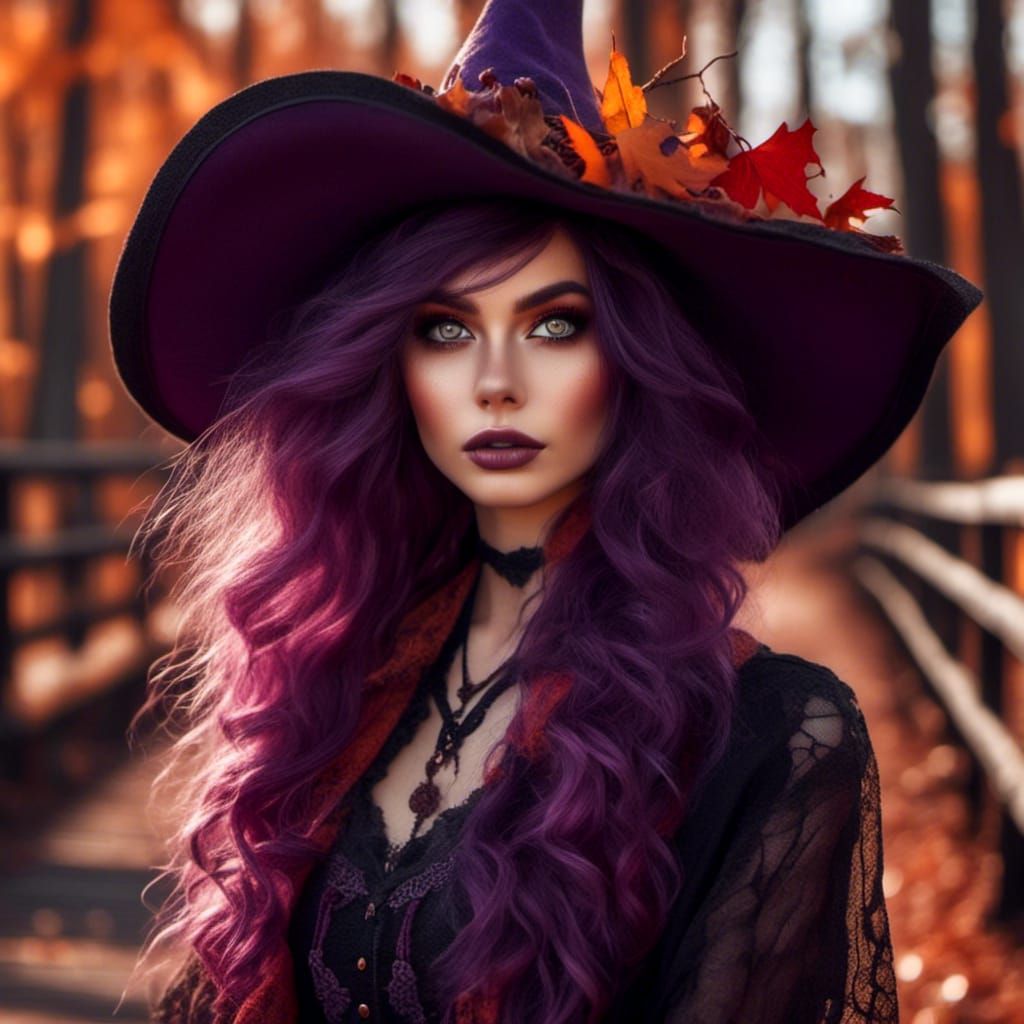 Autumn witch🍁🍂💜