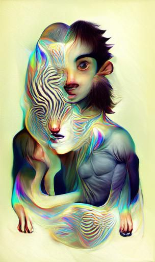 Abstract Depiction of a Shapeshifter